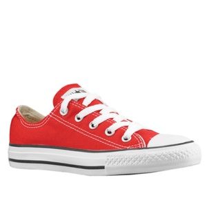 Red converse